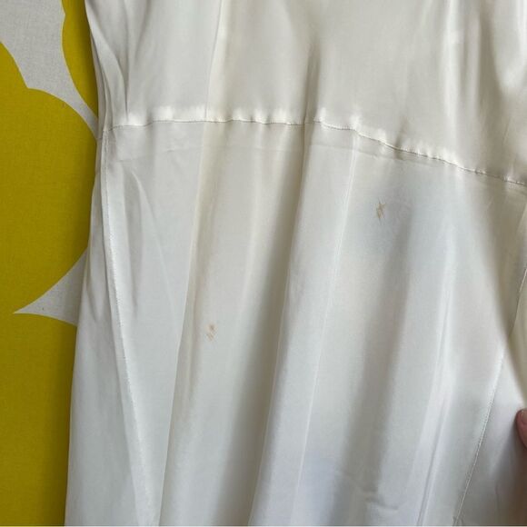 Vintage 1950s MCM Barbizon Dainty Lace Trim Full Slip Dress - Picture 3 of 4